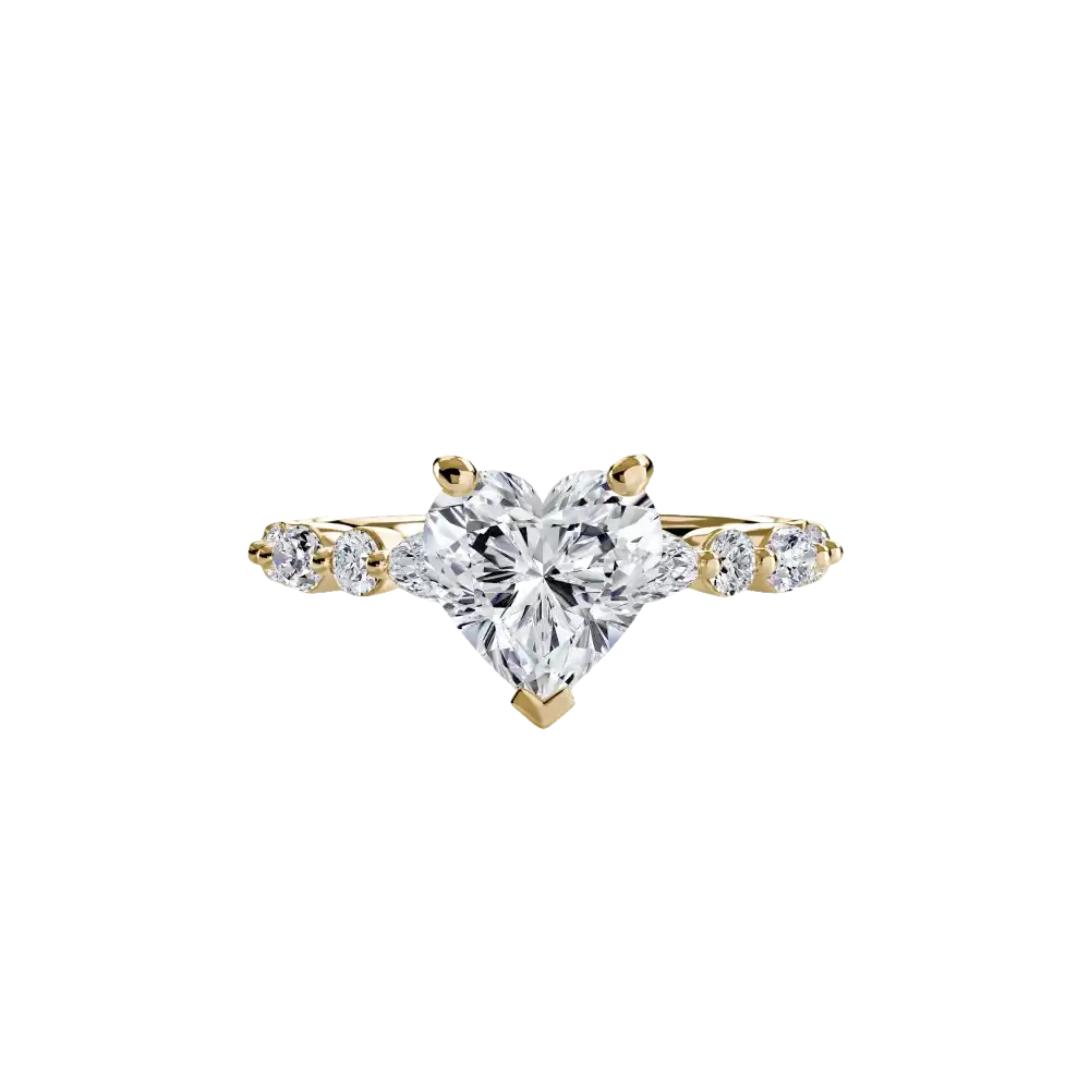 Solitaire with Eternity Pavé 2 - setting
