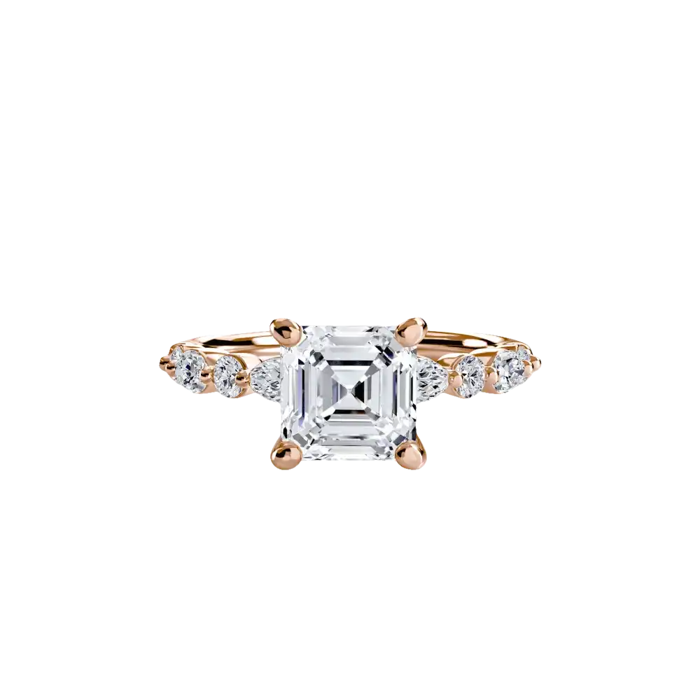 Solitaire with Eternity Pavé 2 - setting