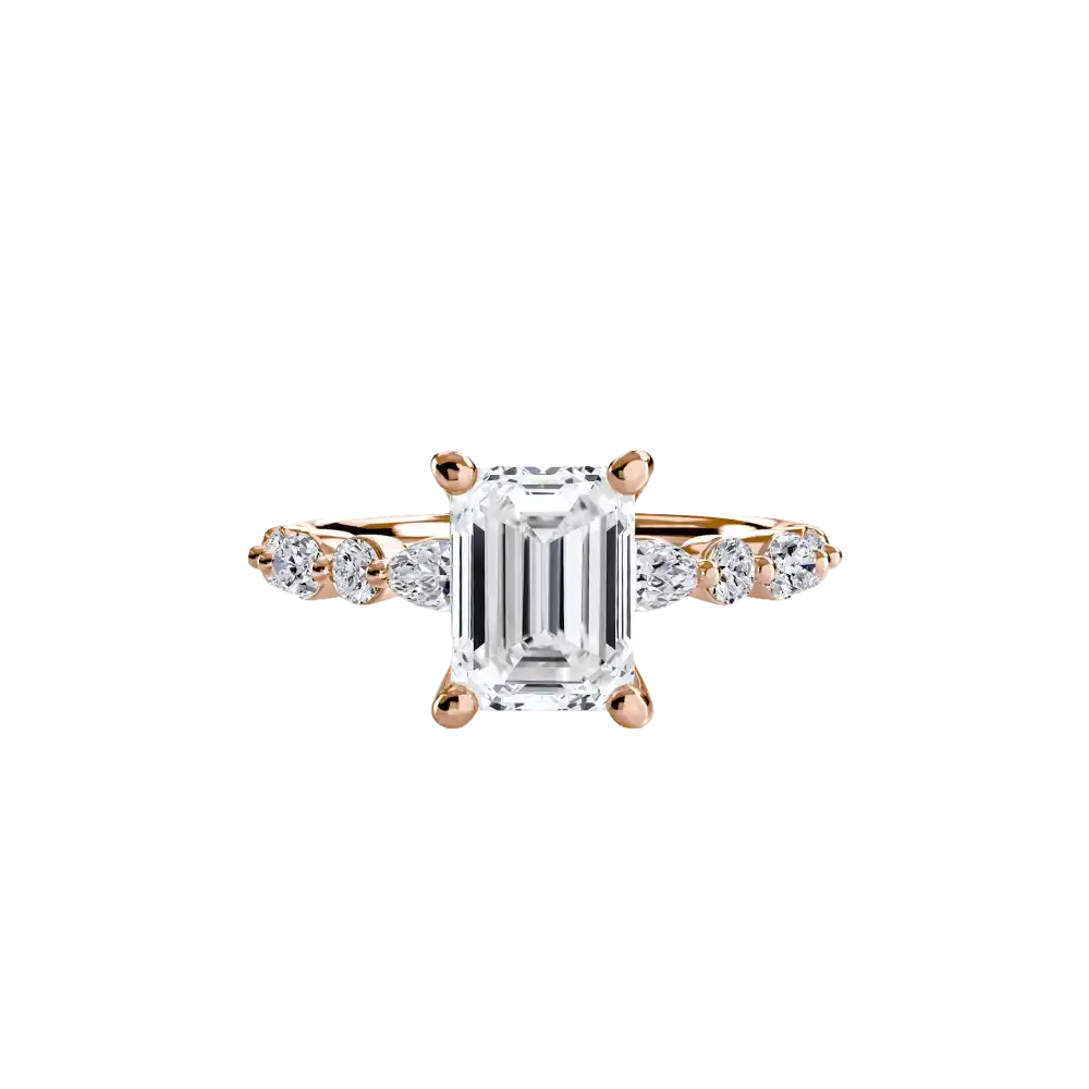 Solitaire with Eternity Pavé 2 - setting