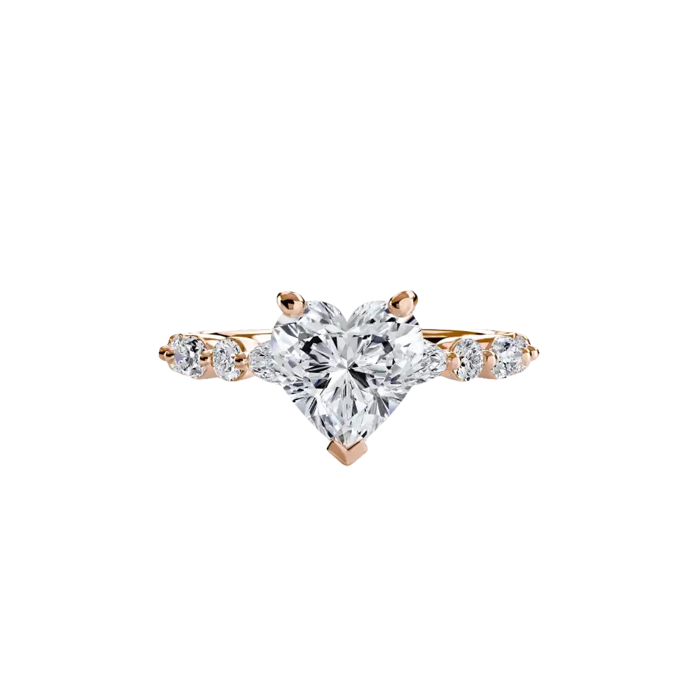 Solitaire with Eternity Pavé 2 - setting