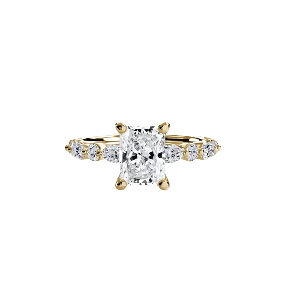 Solitaire with Eternity Pavé 2 - setting