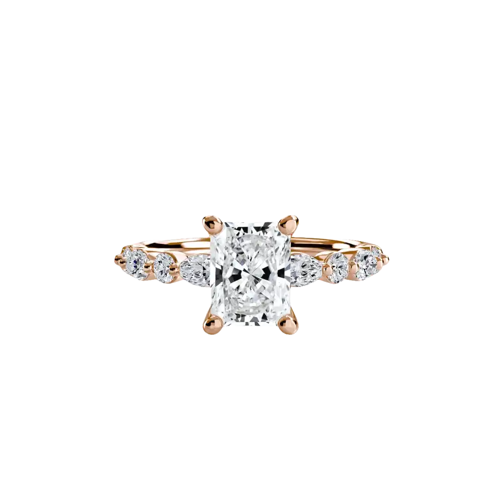 Solitaire with Eternity Pavé 2 - setting