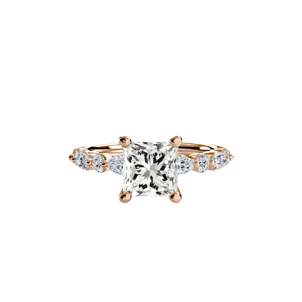 Solitaire with Eternity Pavé 2 - setting