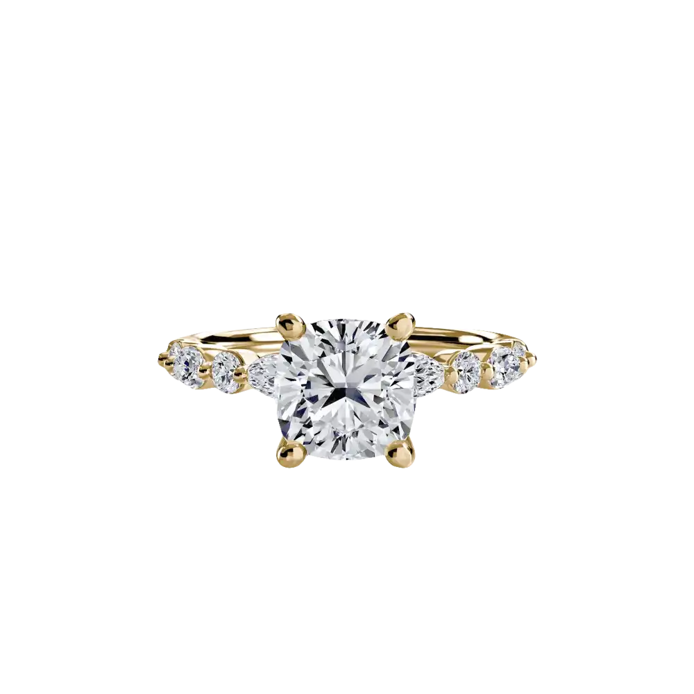 Solitaire with Eternity Pavé 2 - setting