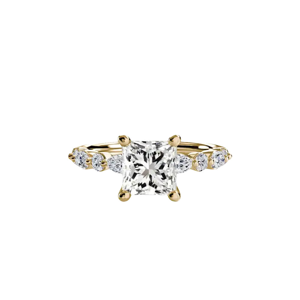 Solitaire with Eternity Pavé 2 - setting