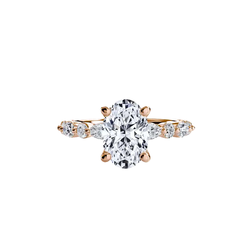 Solitaire with Eternity Pavé 2 - setting