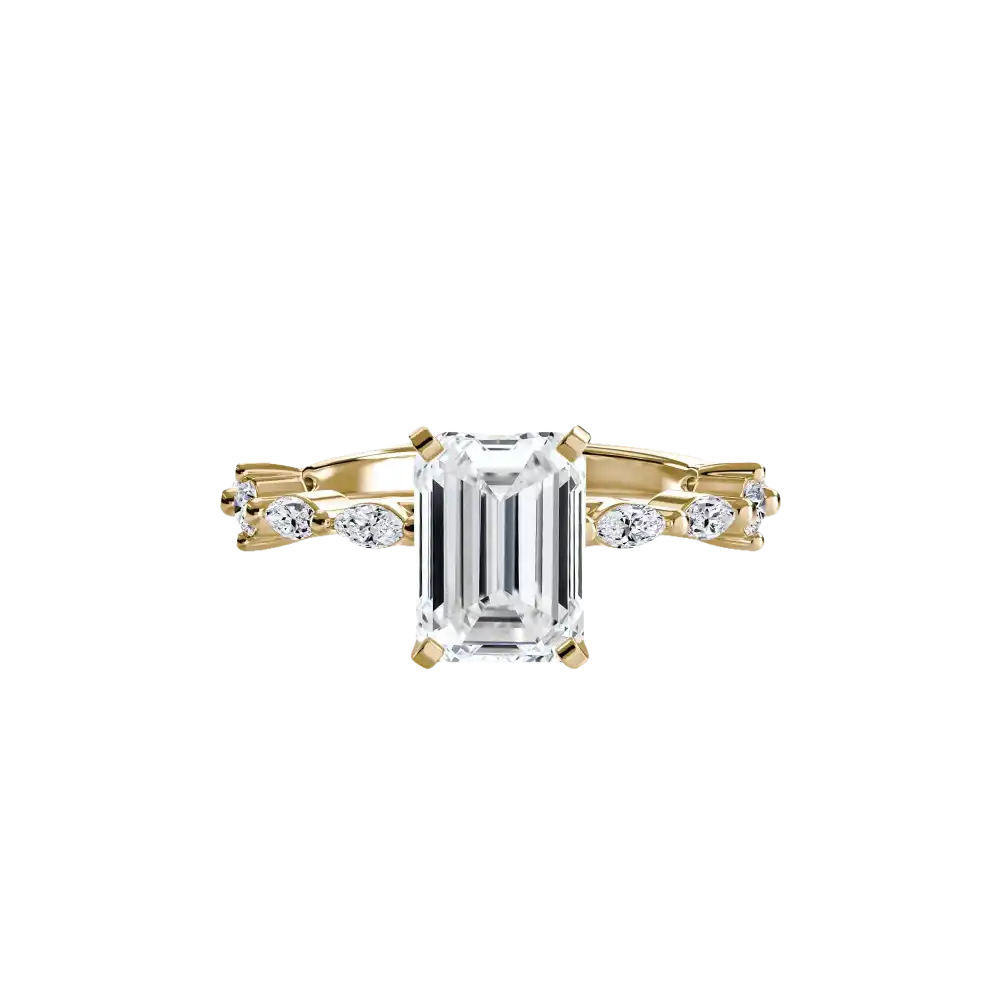 Solitaire with Eternity Pavé - setting