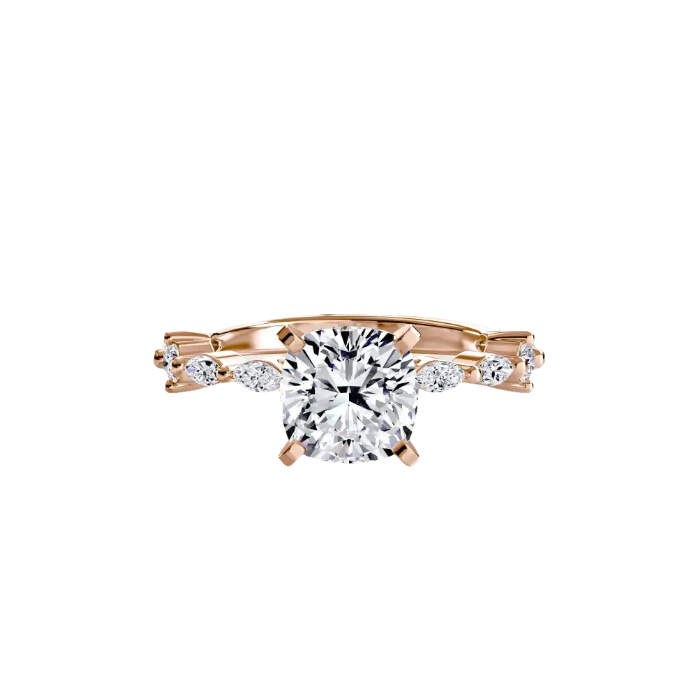 Solitaire with Eternity Pavé - setting