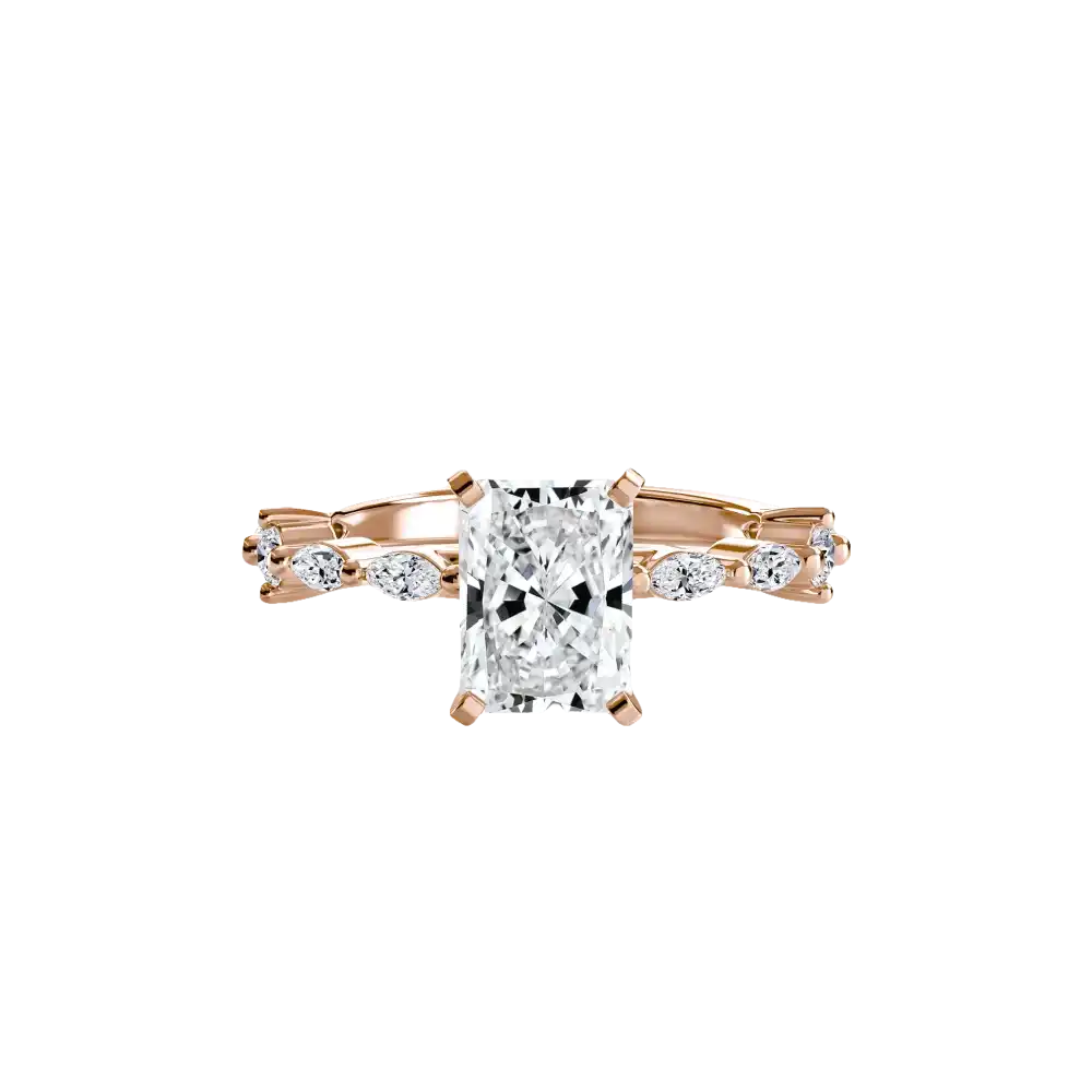 Solitaire with Eternity Pavé - setting