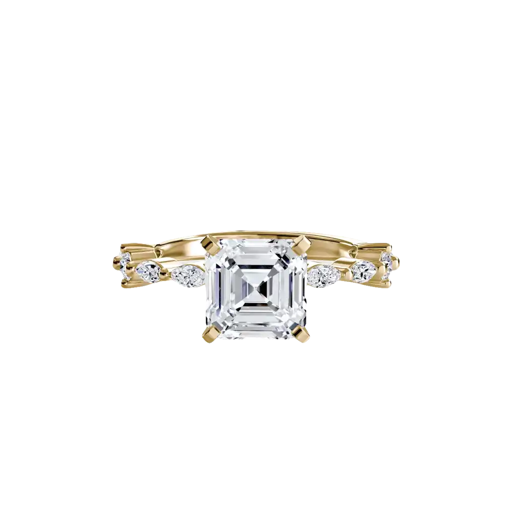 Solitaire with Eternity Pavé - setting