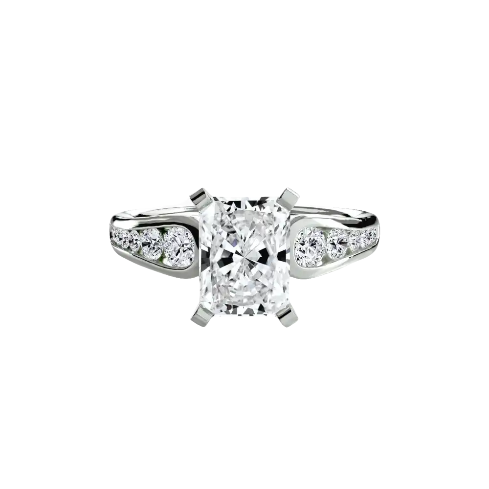 Solitaire with Pavé 2 - setting