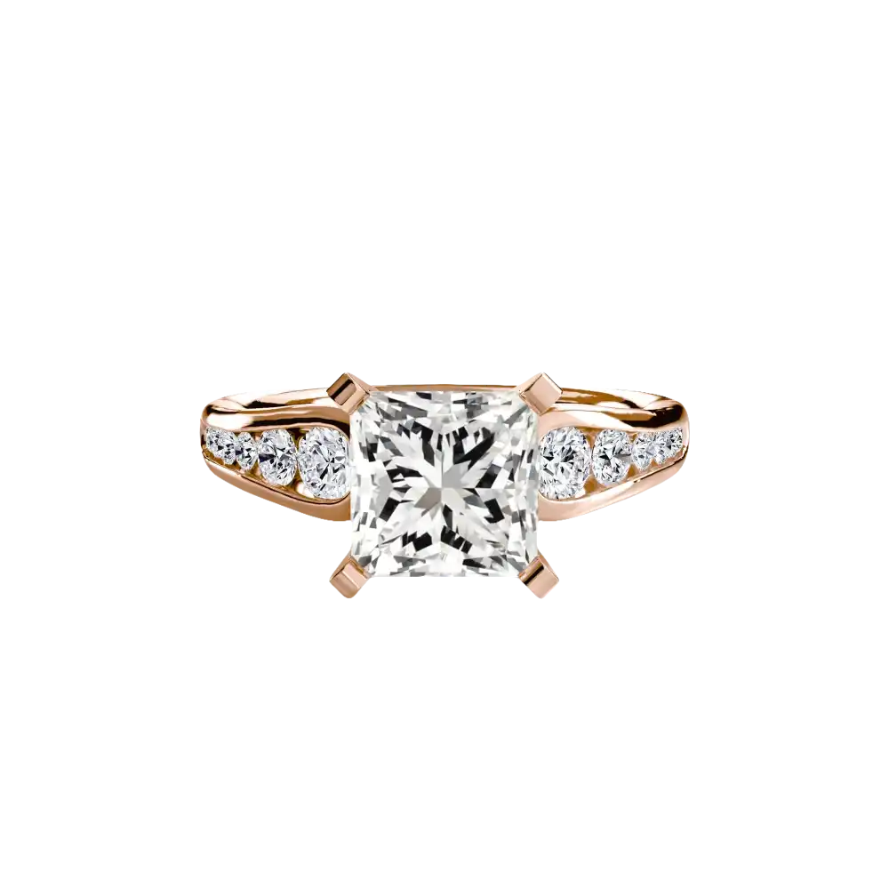 Solitaire with Pavé 2 - setting