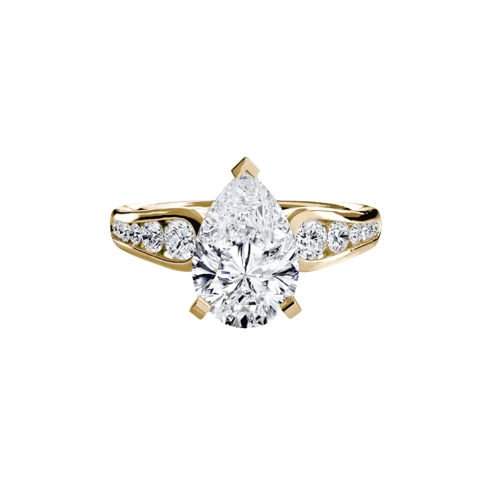 Solitaire with Pavé 2 - setting