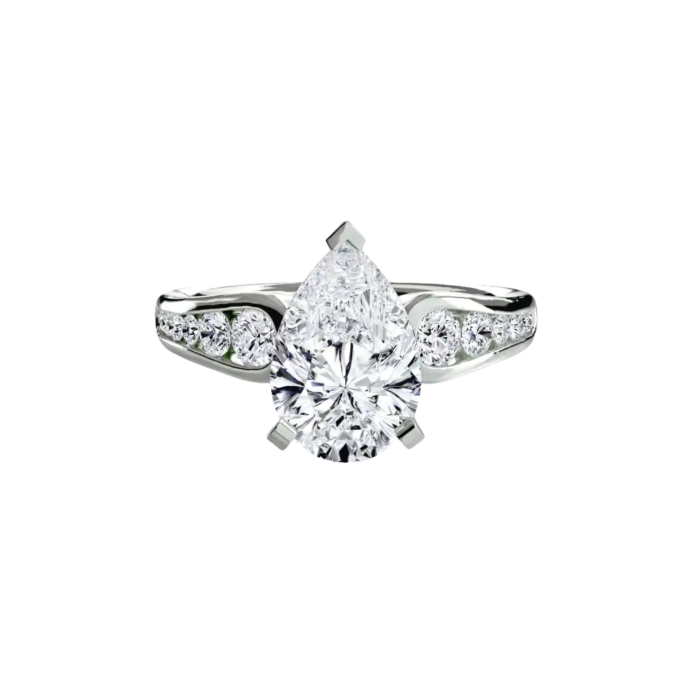 Solitaire with Pavé 2 - setting