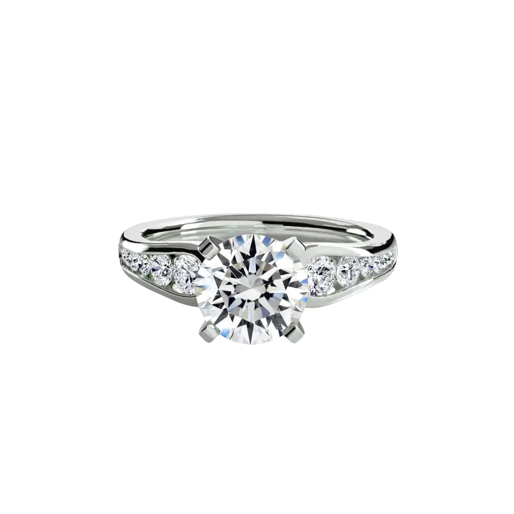 Solitaire with Pavé 2 - setting