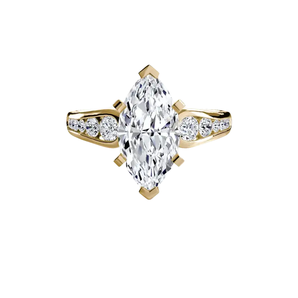 Solitaire with Pavé 2 - setting