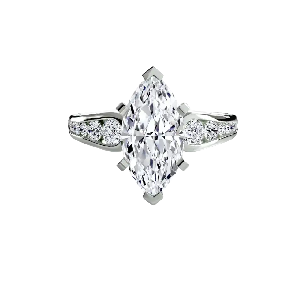 Solitaire with Pavé 2 - setting