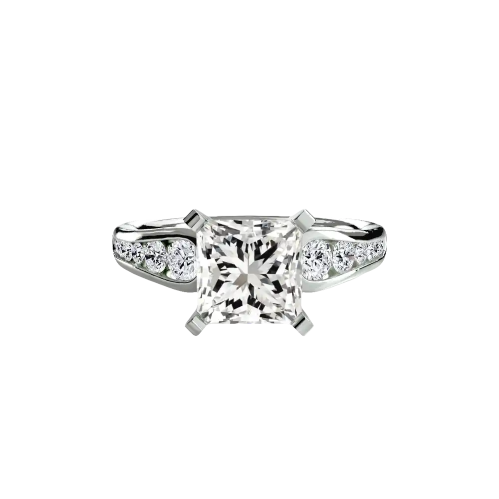 Solitaire with Pavé 2 - setting