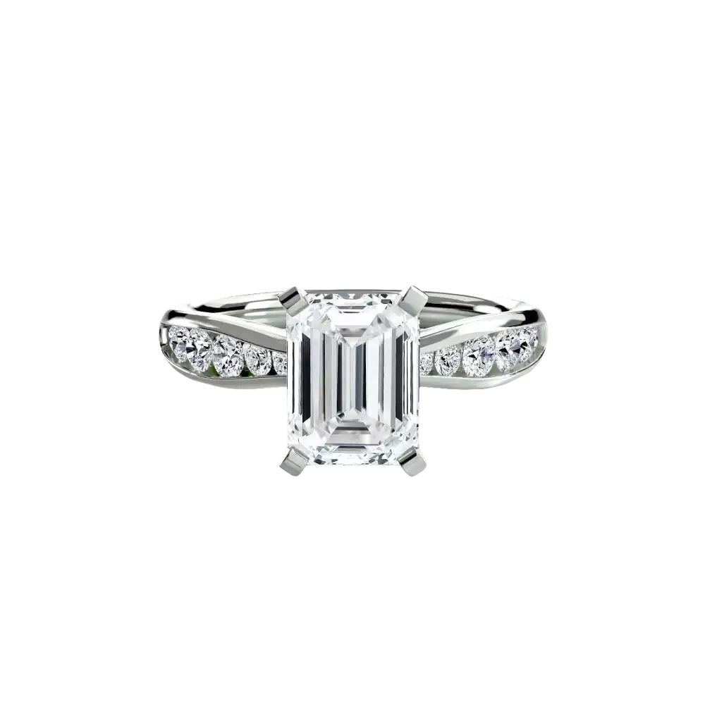 Solitaire with Pavé 3 - setting