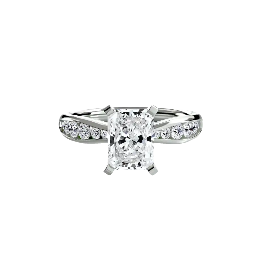 Solitaire with Pavé 3 - setting