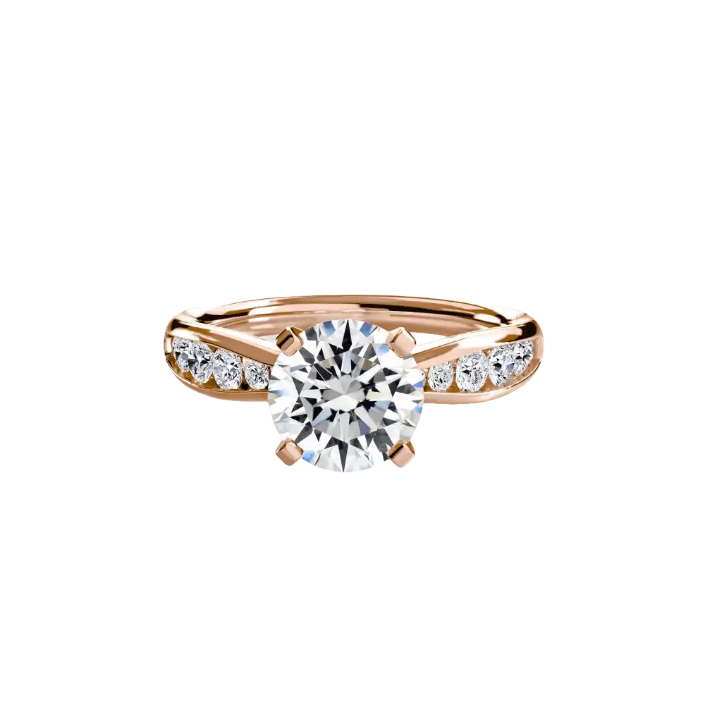 Solitaire with Pavé 3 - setting