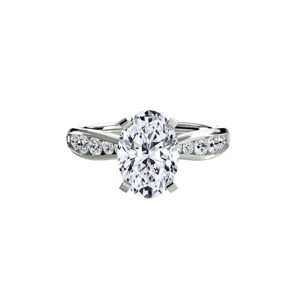 Solitaire with Pavé 3 - setting