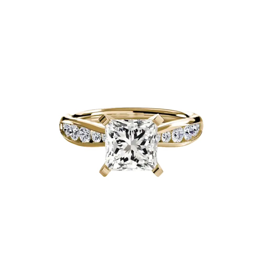 Solitaire with Pavé 3 - setting