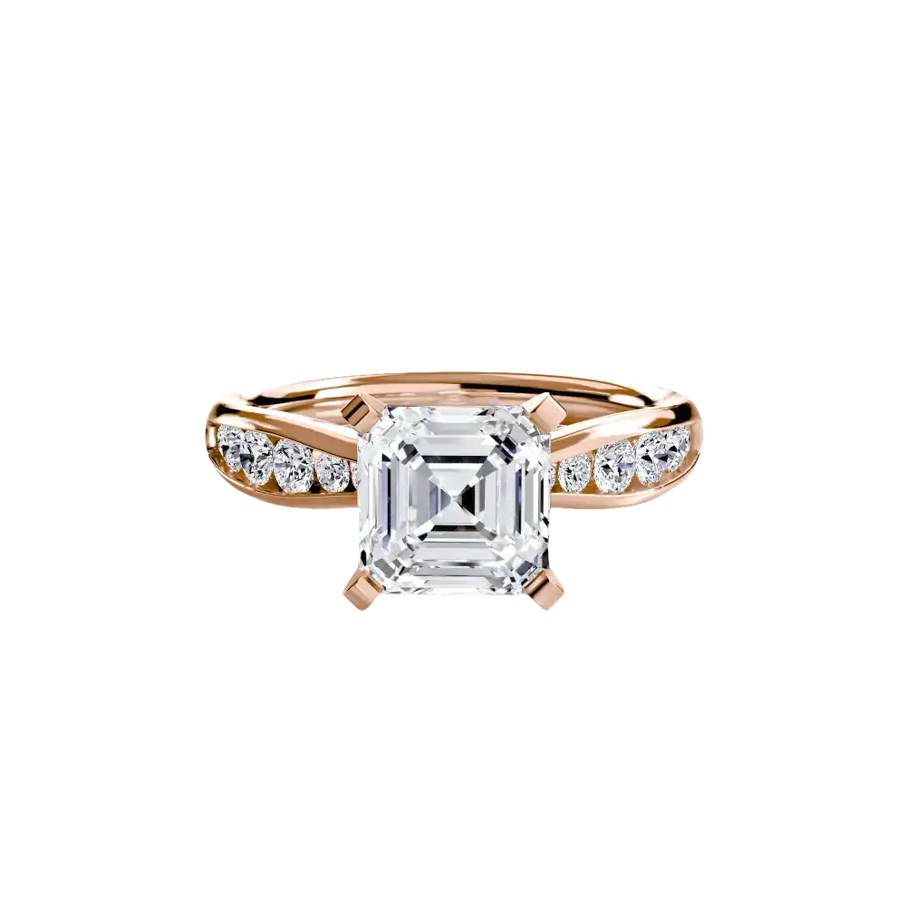 Solitaire with Pavé 3 - setting