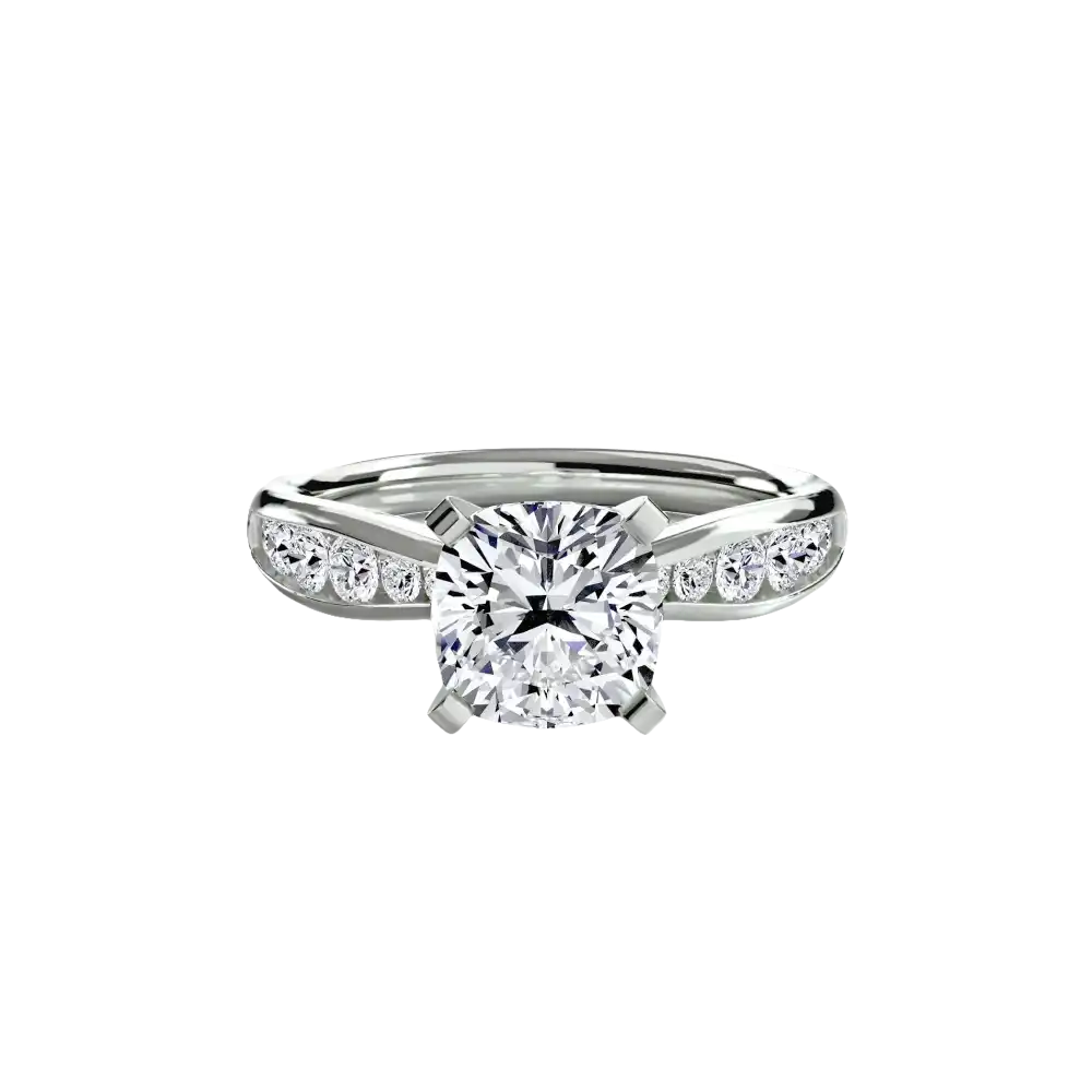 Solitaire with Pavé 3 - setting