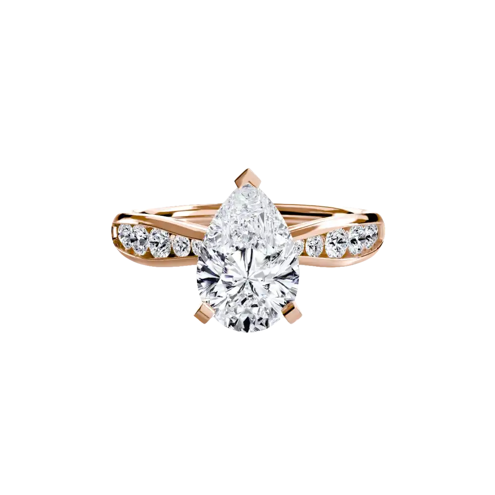 Solitaire with Pavé 3 - setting