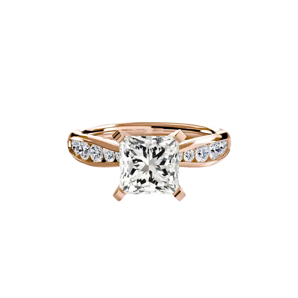 Solitaire with Pavé 3 - setting