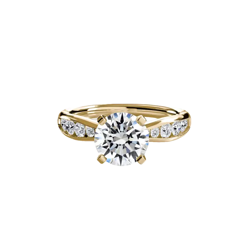 Solitaire with Pavé 3 - setting