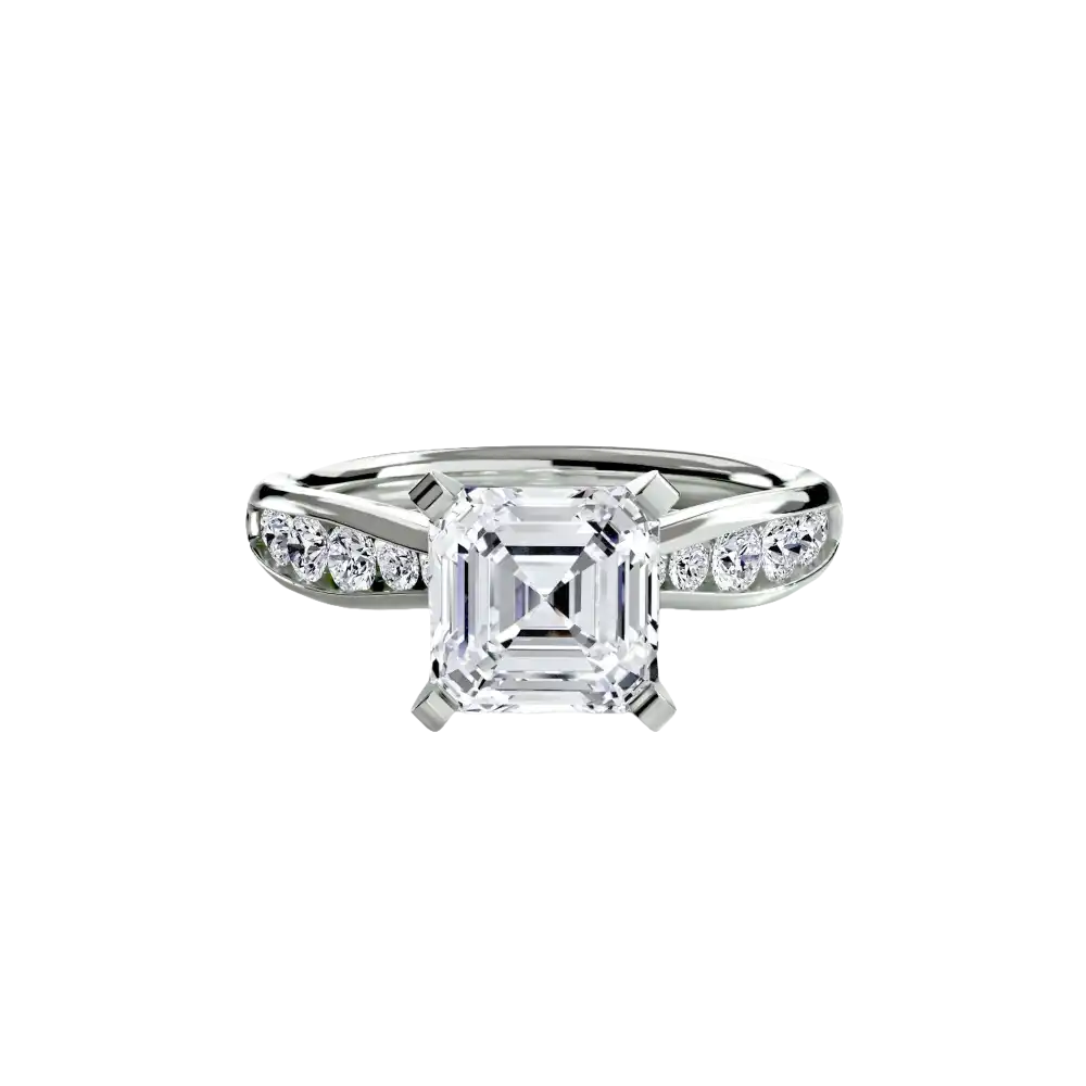 Solitaire with Pavé 3 - setting
