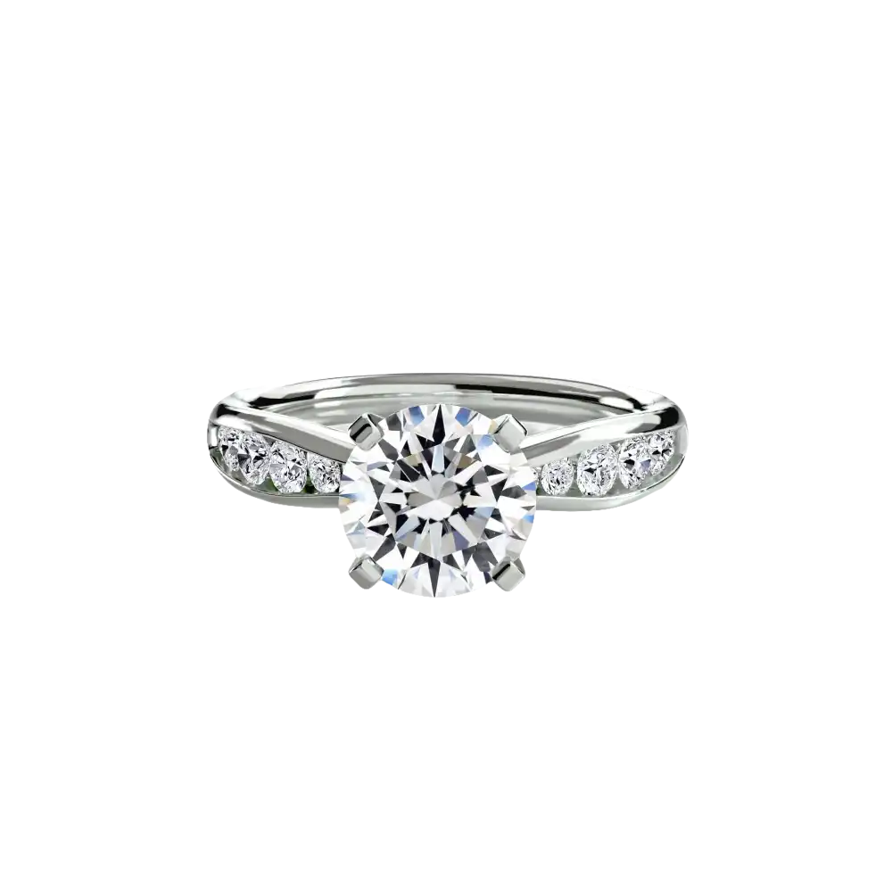 Solitaire with Pavé 3 - setting