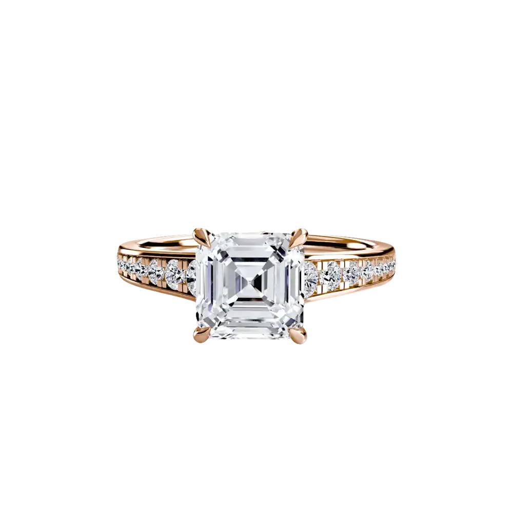 Solitaire with Pavé 7 - setting