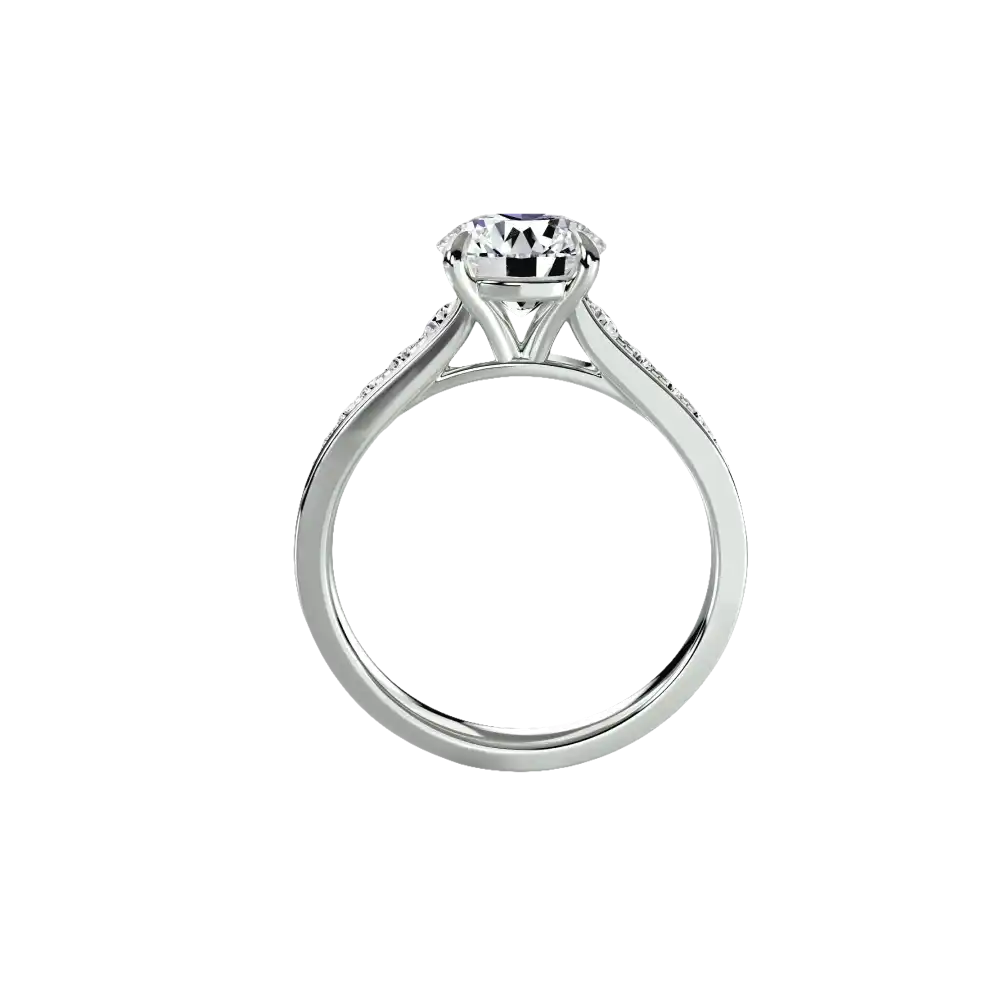 Solitaire with Pavé 7 - setting