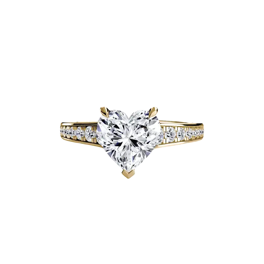Solitaire with Pavé 7 - setting