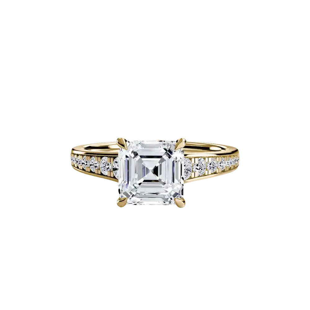 Solitaire with Pavé 7 - setting