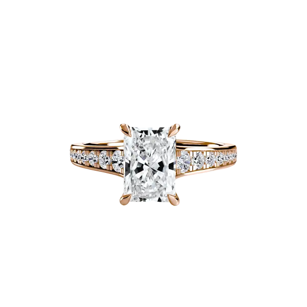 Solitaire with Pavé 7 - setting