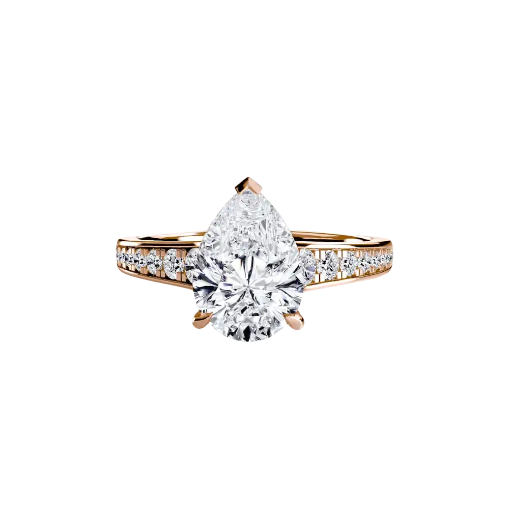Solitaire with Pavé 7 - setting