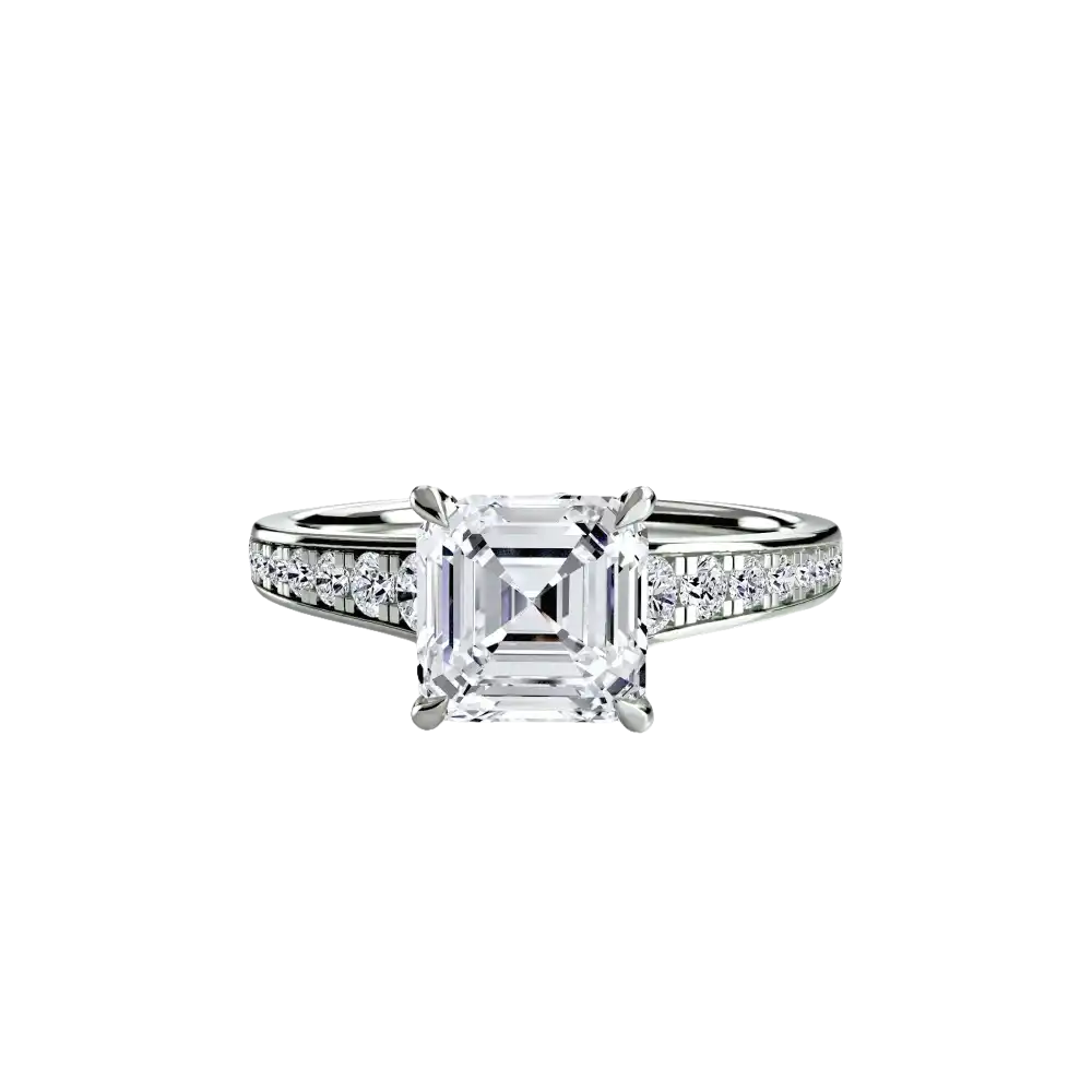 Solitaire with Pavé 7 - setting