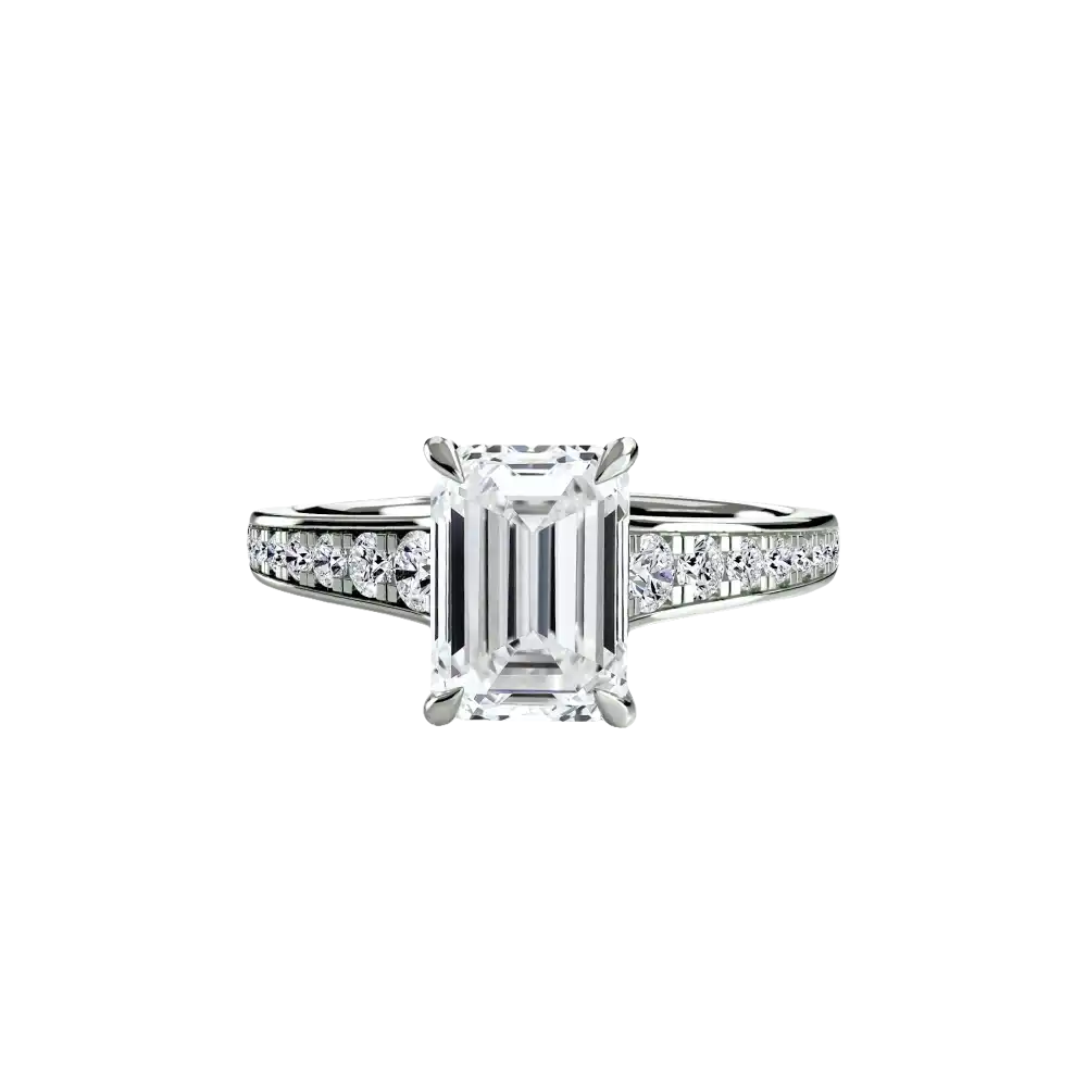 Solitaire with Pavé 7 - setting