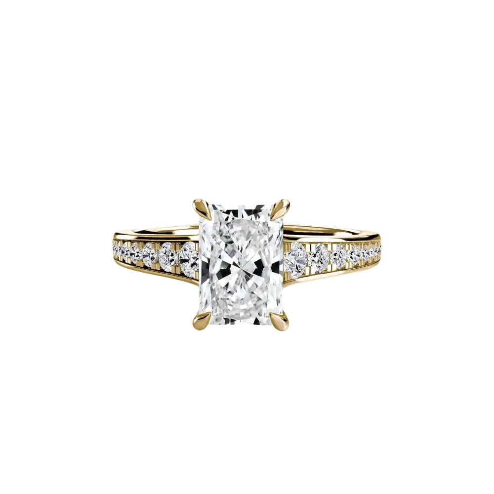 Solitaire with Pavé 7 - setting