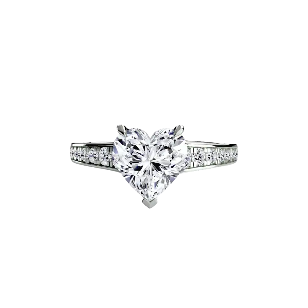 Solitaire with Pavé 7 - setting