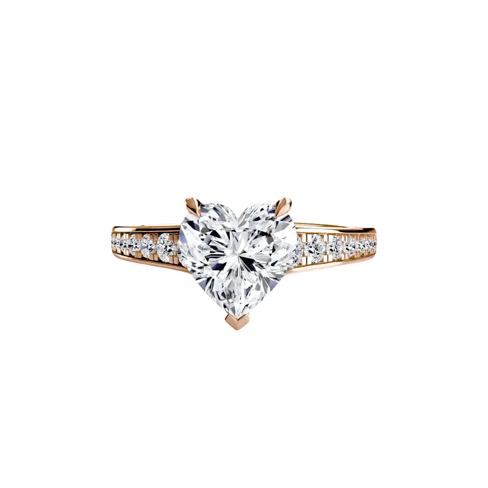 Solitaire with Pavé 7 - setting