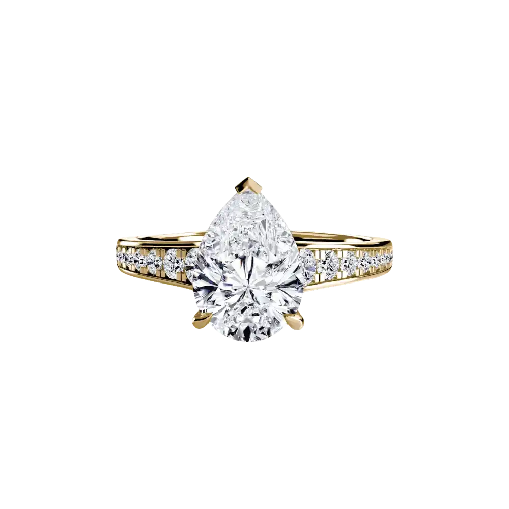Solitaire with Pavé 7 - setting