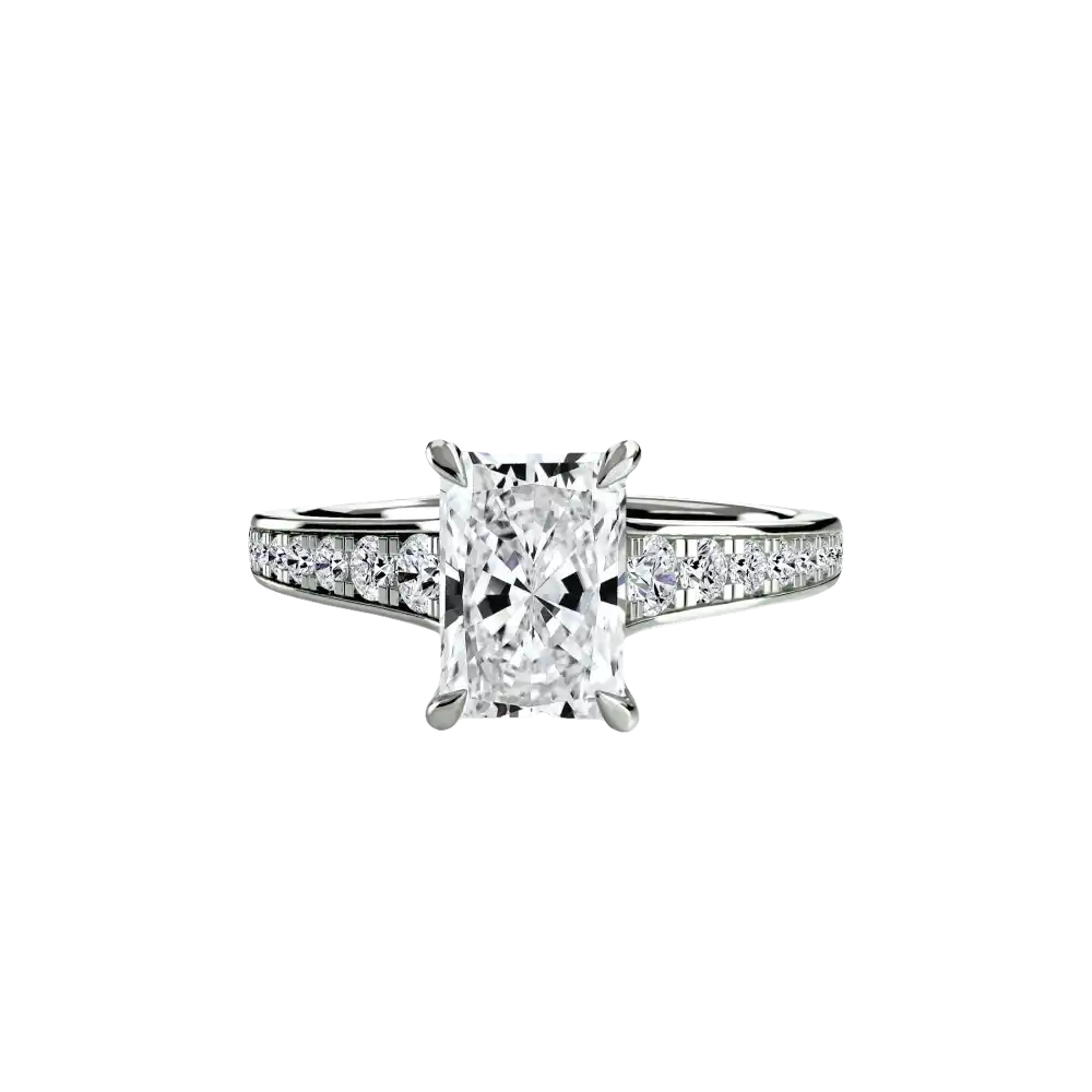 Solitaire with Pavé 7 - setting