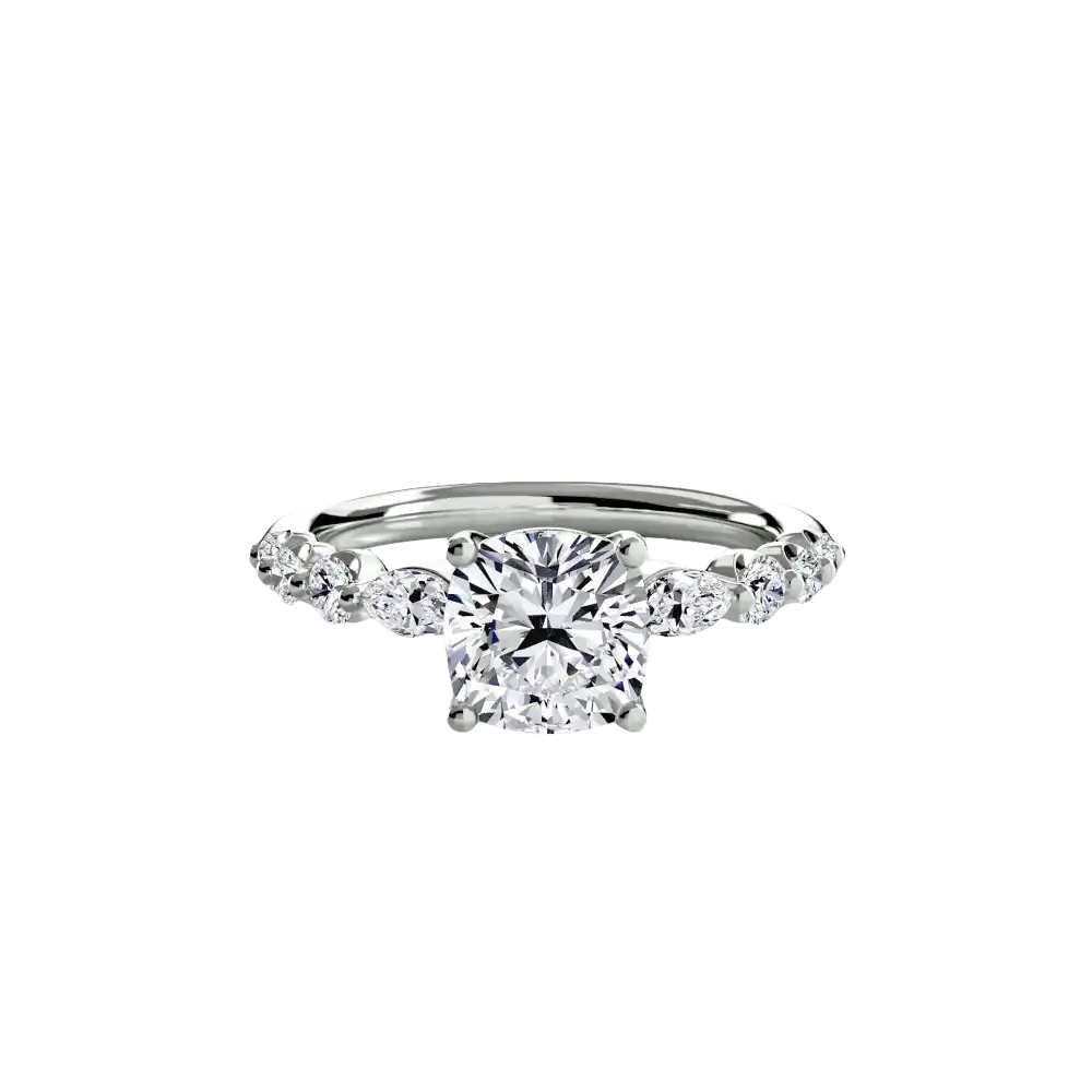 The Tiered Accent Ring - setting