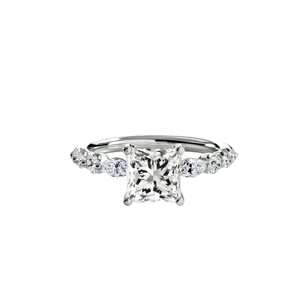 The Tiered Accent Ring - setting