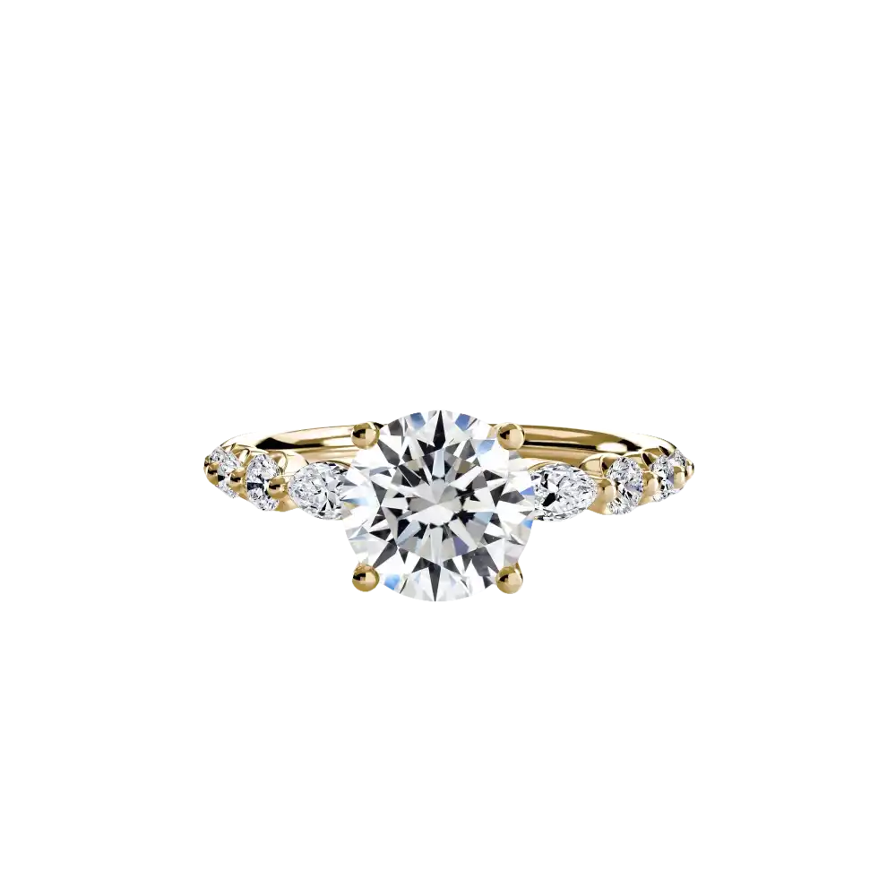 The Tiered Accent Ring - setting
